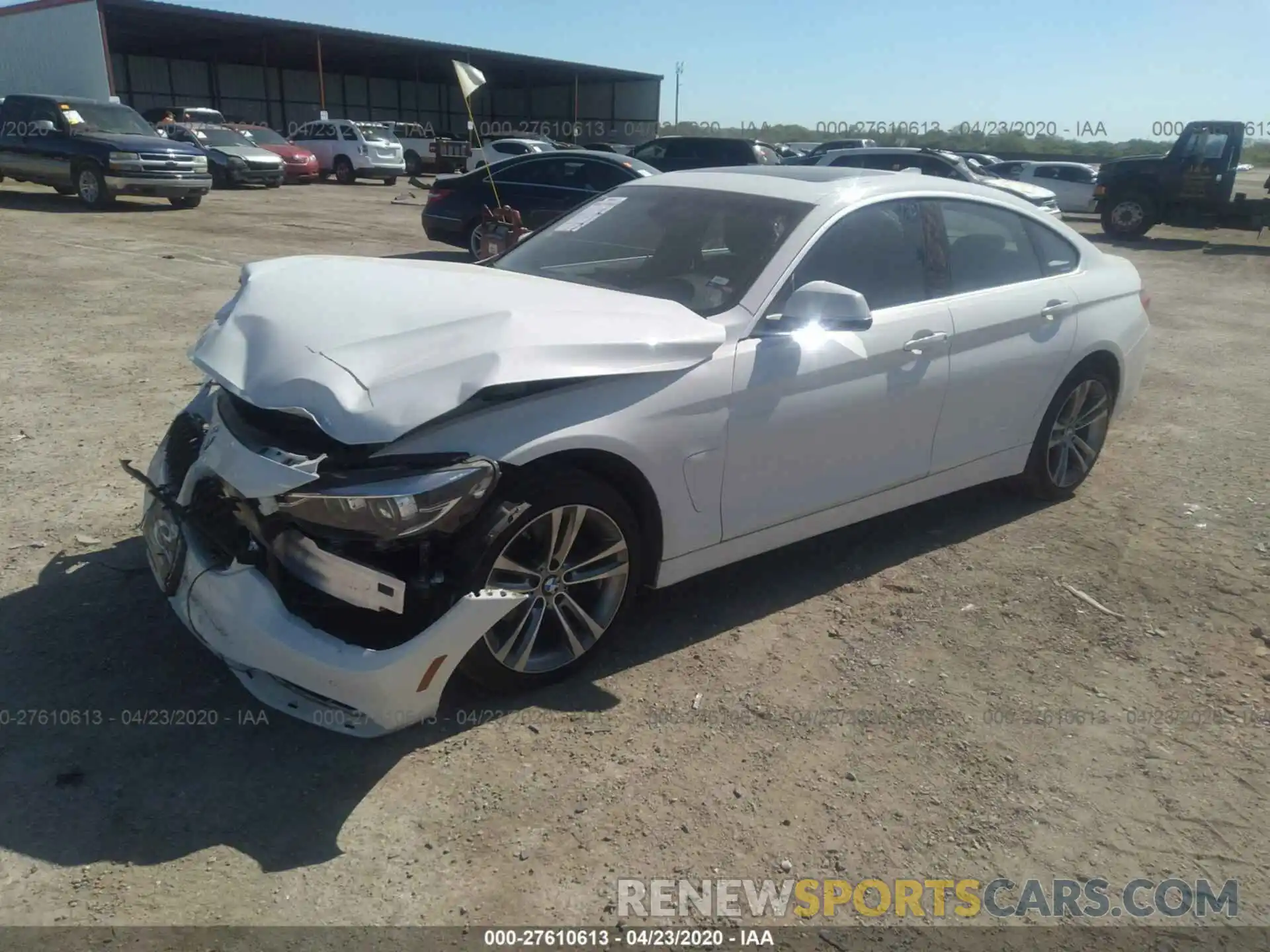 2 Photograph of a damaged car WBA4J3C5XKBL05355 BMW 4 SERIES 2019