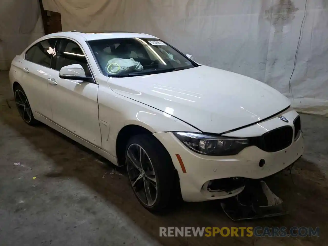 1 Photograph of a damaged car WBA4J3C5XKBL06067 BMW 4 SERIES 2019