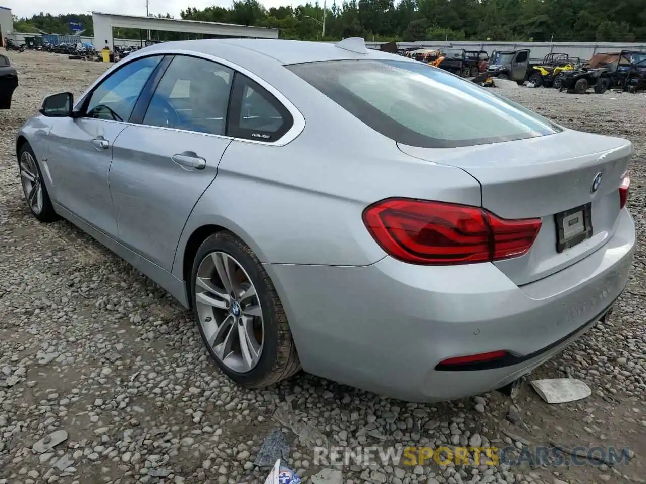 3 Photograph of a damaged car WBA4J5C50KBM65305 BMW 4 SERIES 2019