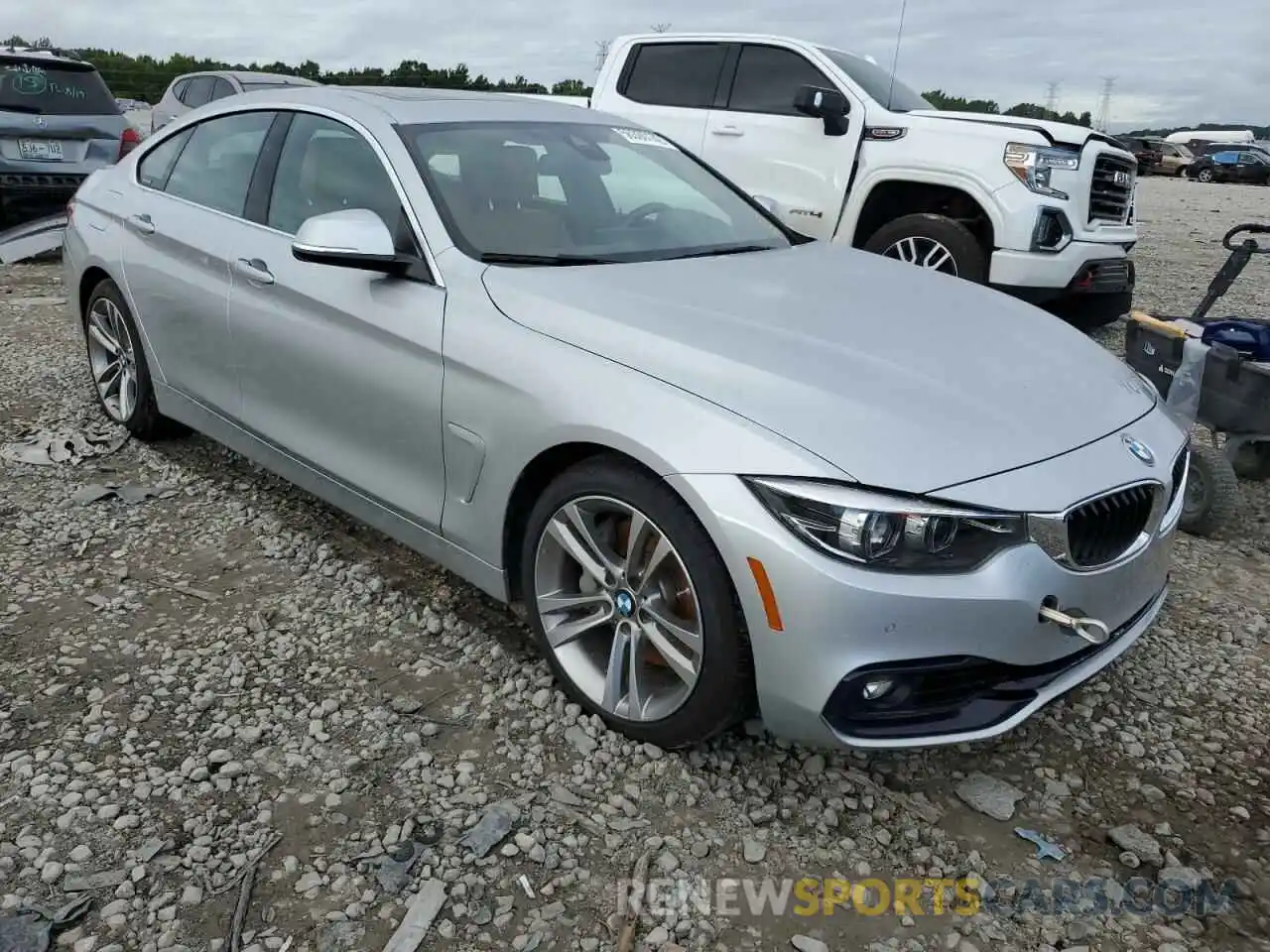 9 Photograph of a damaged car WBA4J5C50KBM65305 BMW 4 SERIES 2019