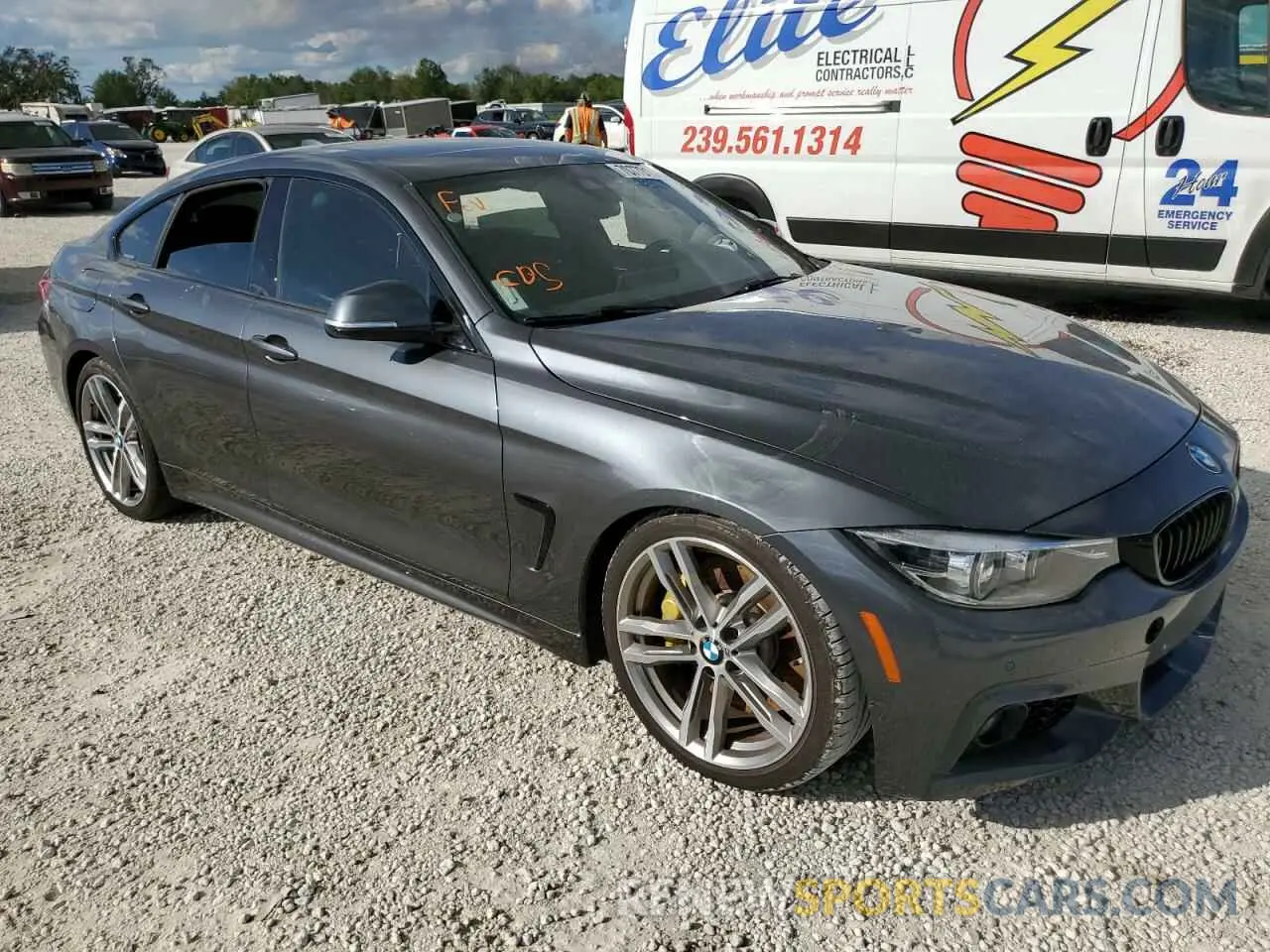4 Photograph of a damaged car WBA4J5C50KBM66681 BMW 4 SERIES 2019