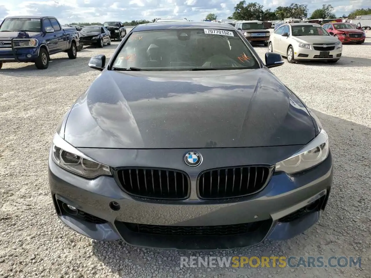 5 Photograph of a damaged car WBA4J5C50KBM66681 BMW 4 SERIES 2019