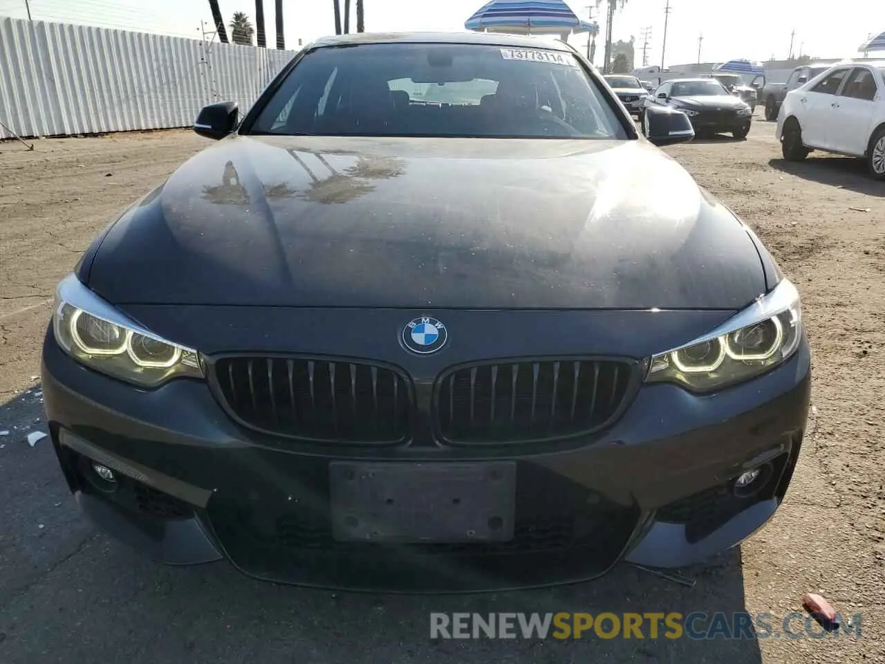 5 Photograph of a damaged car WBA4J5C53KBM66223 BMW 4 SERIES 2019