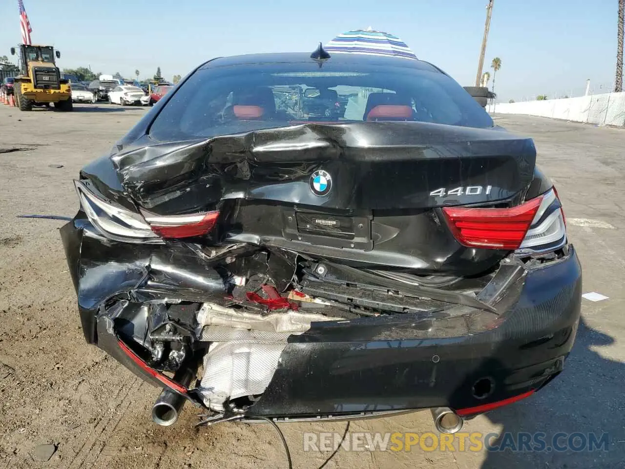 6 Photograph of a damaged car WBA4J5C53KBM66223 BMW 4 SERIES 2019