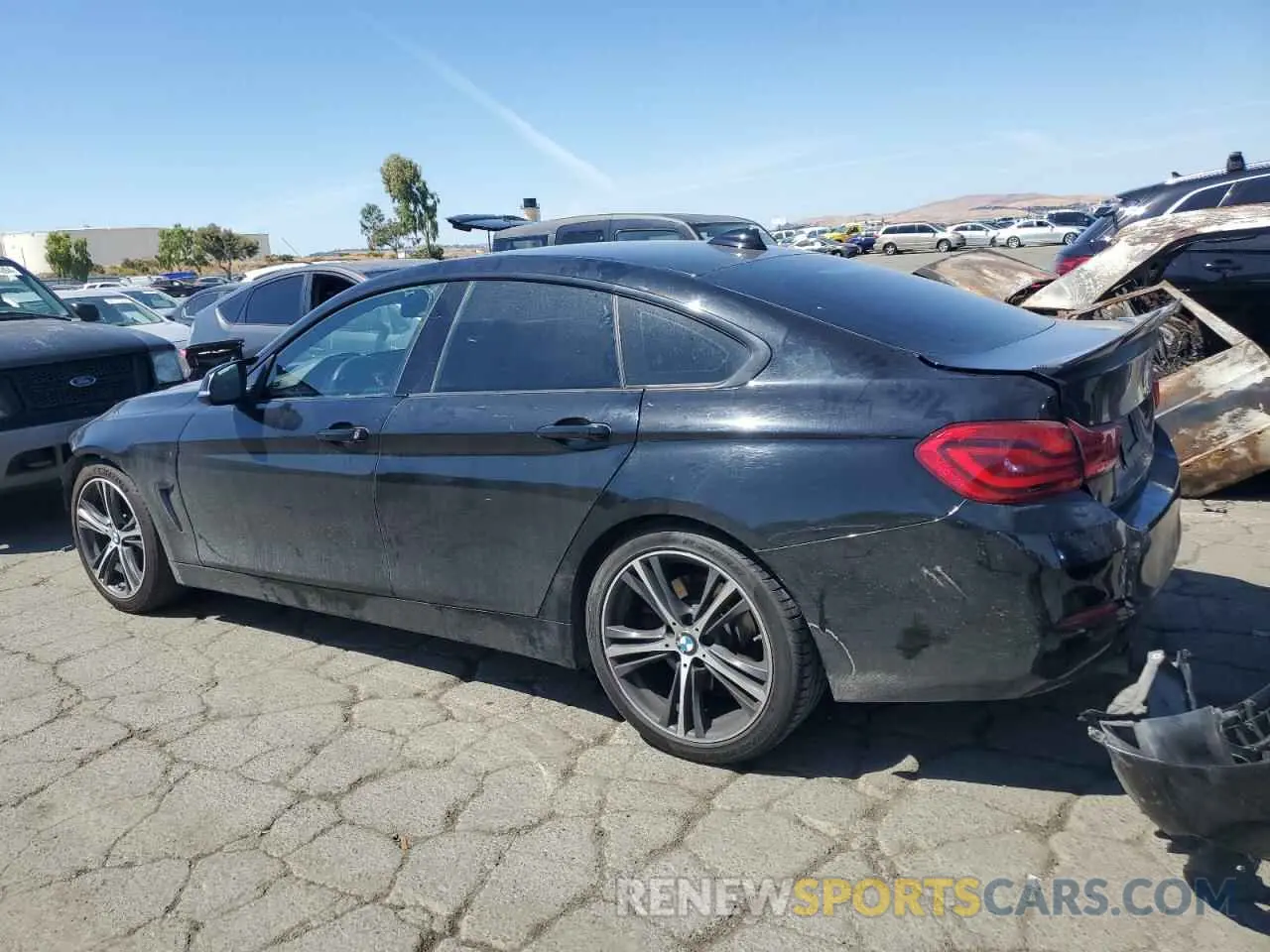 2 Photograph of a damaged car WBA4J5C53KBM66531 BMW 4 SERIES 2019