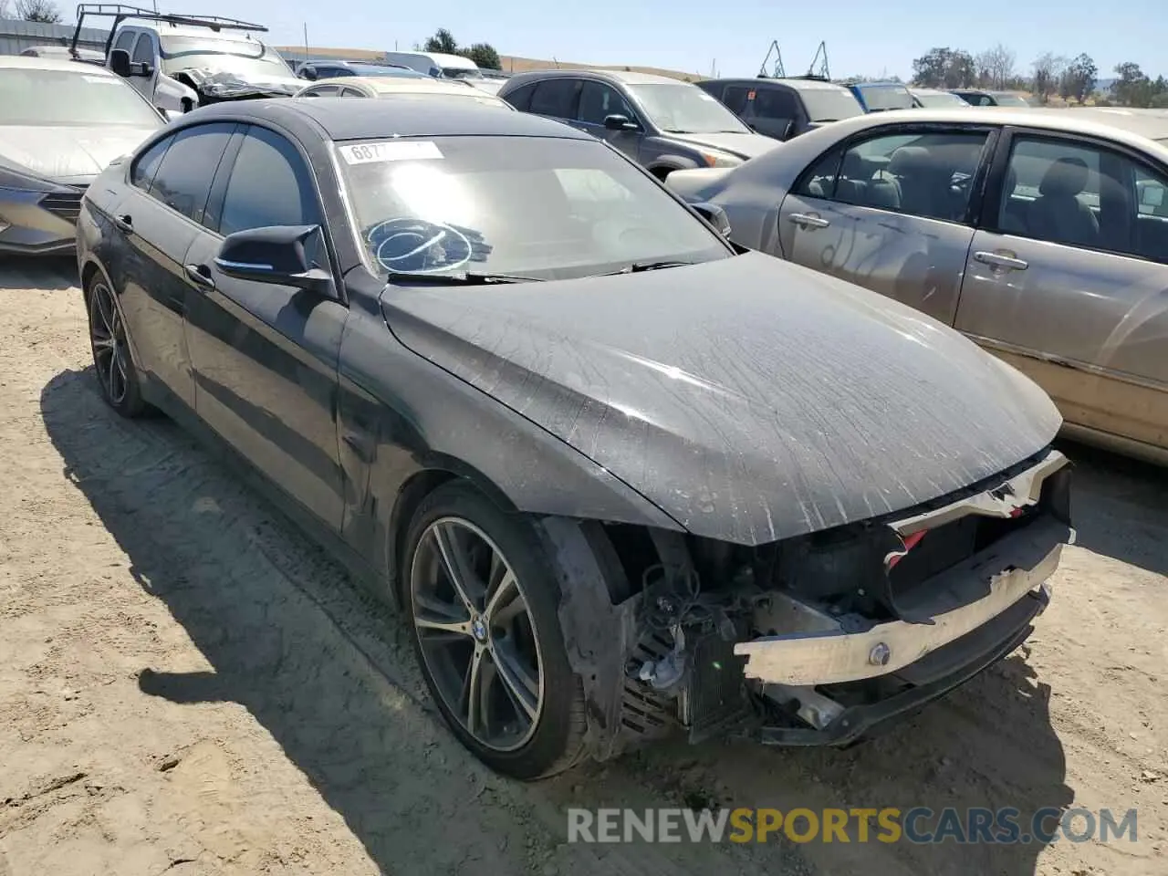 4 Photograph of a damaged car WBA4J5C53KBM66531 BMW 4 SERIES 2019