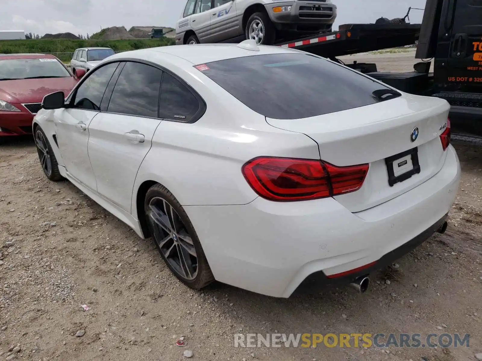 3 Photograph of a damaged car WBA4J5C54KBM66408 BMW 4 SERIES 2019