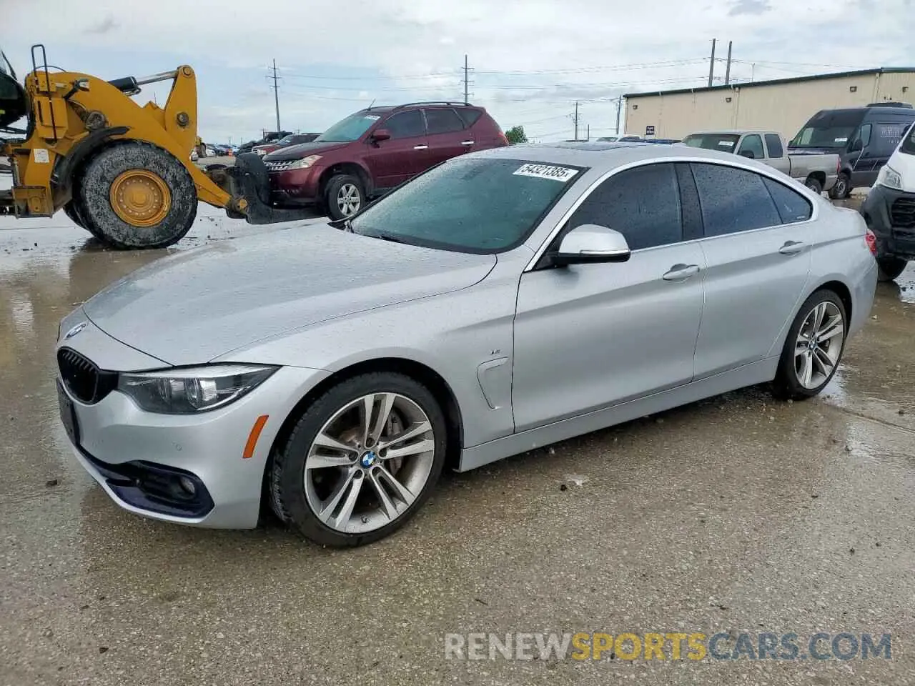 1 Photograph of a damaged car WBA4J5C54KBM66490 BMW 4 SERIES 2019