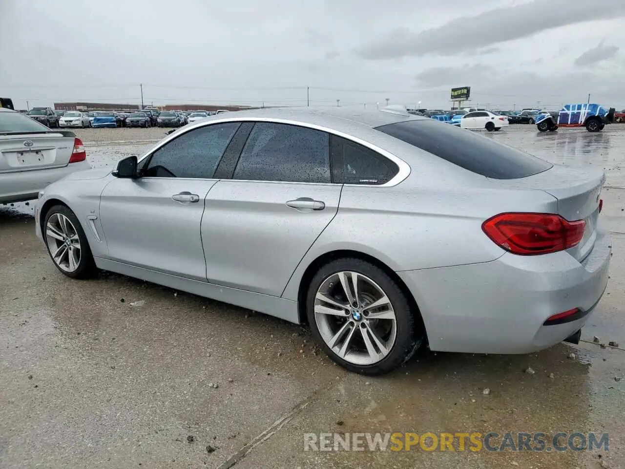 2 Photograph of a damaged car WBA4J5C54KBM66490 BMW 4 SERIES 2019