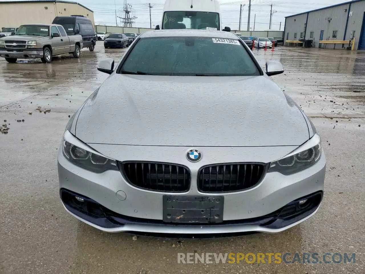 5 Photograph of a damaged car WBA4J5C54KBM66490 BMW 4 SERIES 2019