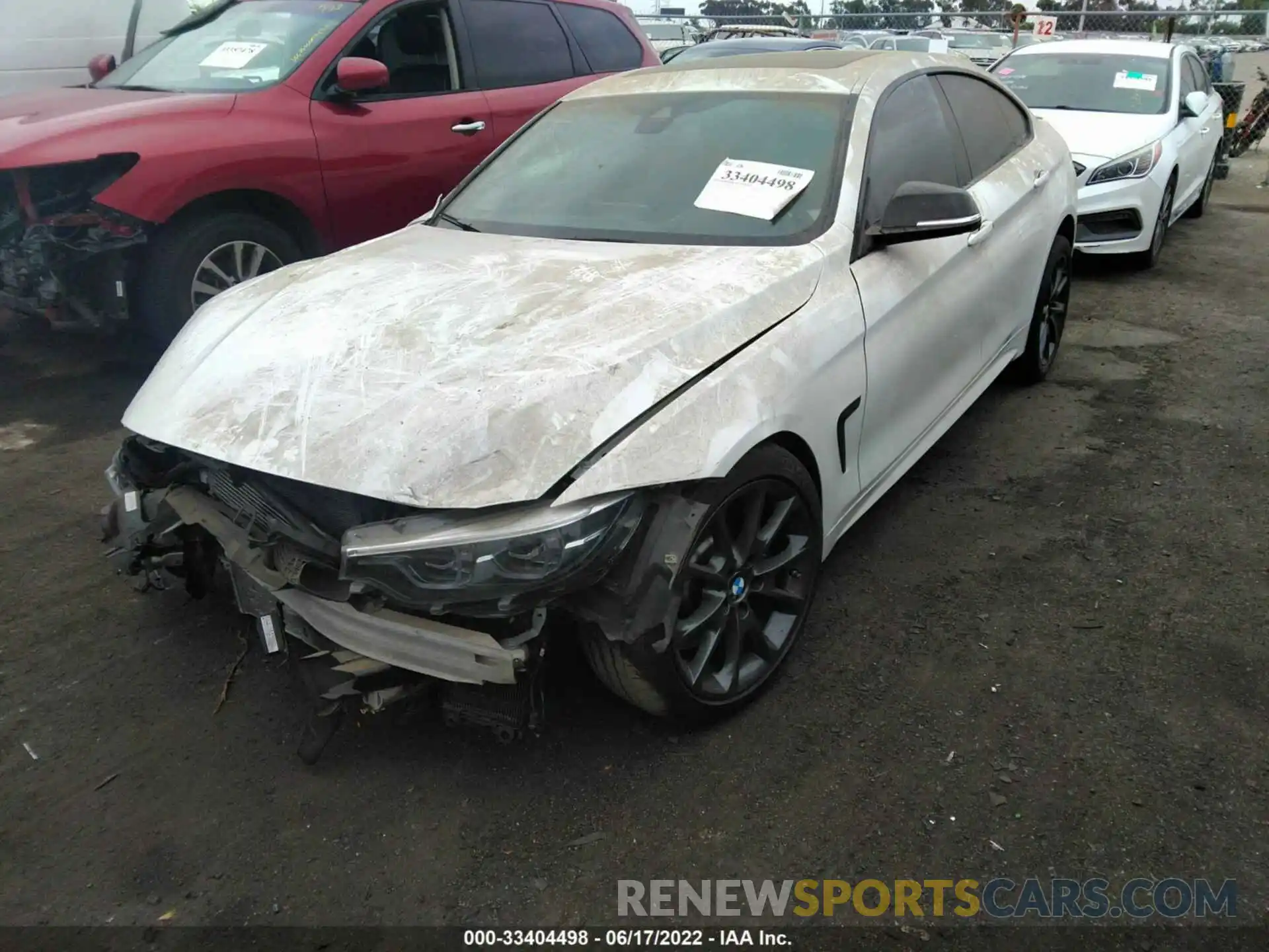 2 Photograph of a damaged car WBA4J5C54KBU79126 BMW 4 SERIES 2019