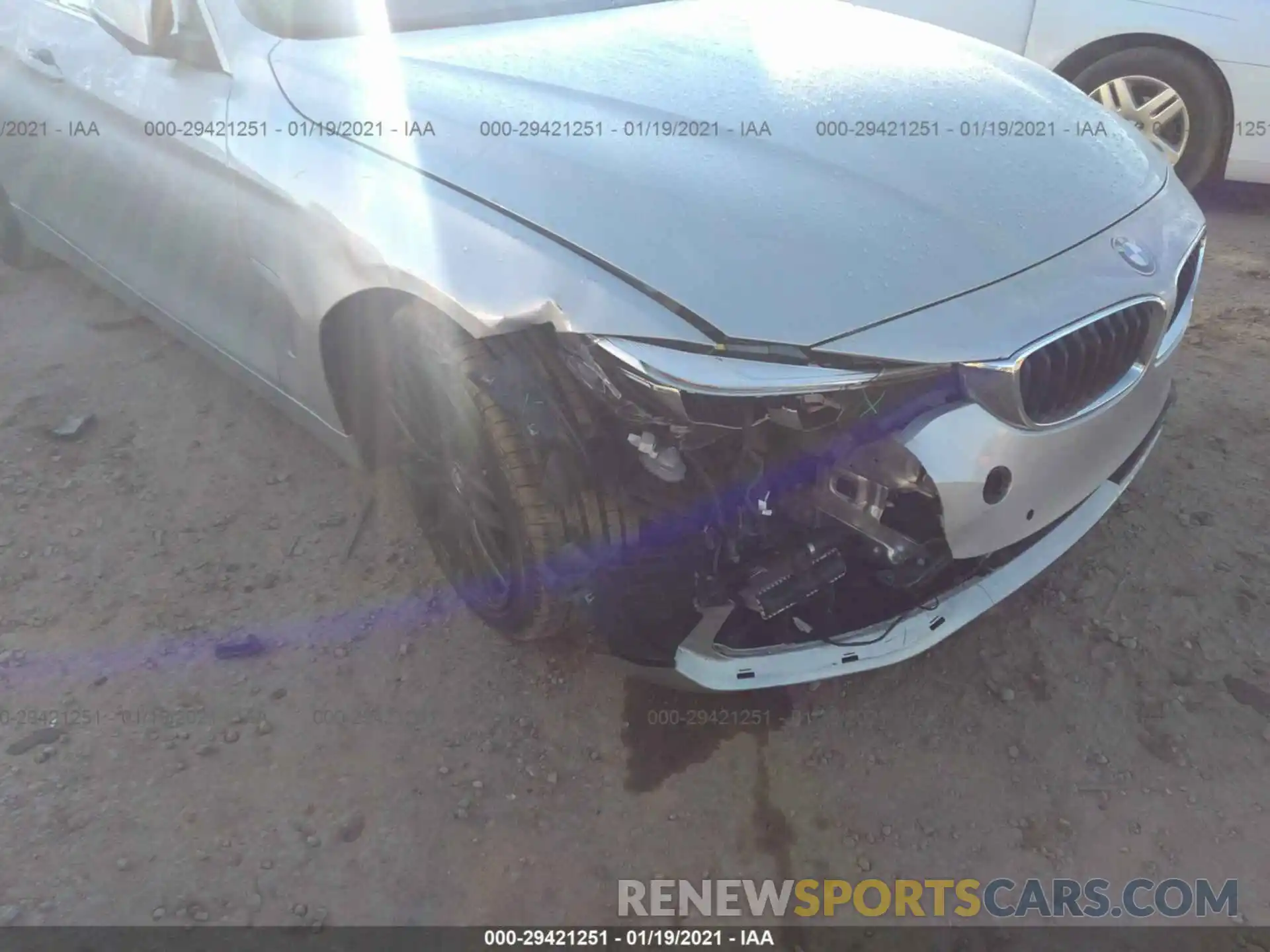 6 Photograph of a damaged car WBA4J5C55KBM65672 BMW 4 SERIES 2019