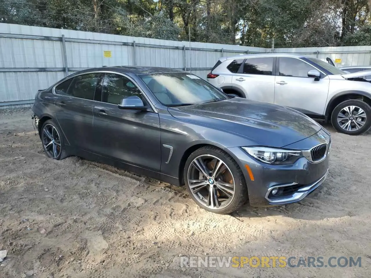 4 Photograph of a damaged car WBA4J5C56KBM65695 BMW 4 SERIES 2019