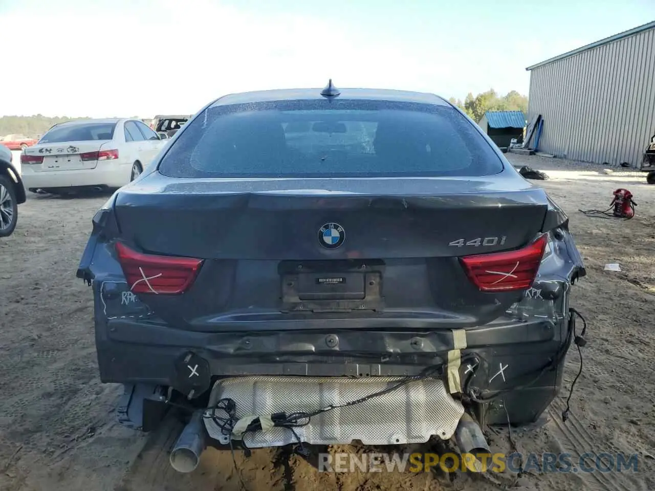 6 Photograph of a damaged car WBA4J5C56KBM65695 BMW 4 SERIES 2019