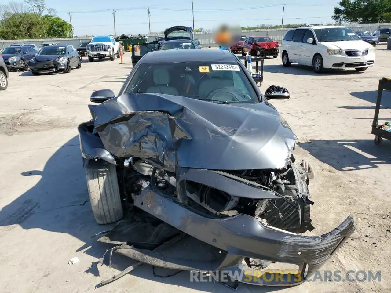 5 Photograph of a damaged car WBA4J5C56KBM66555 BMW 4 SERIES 2019