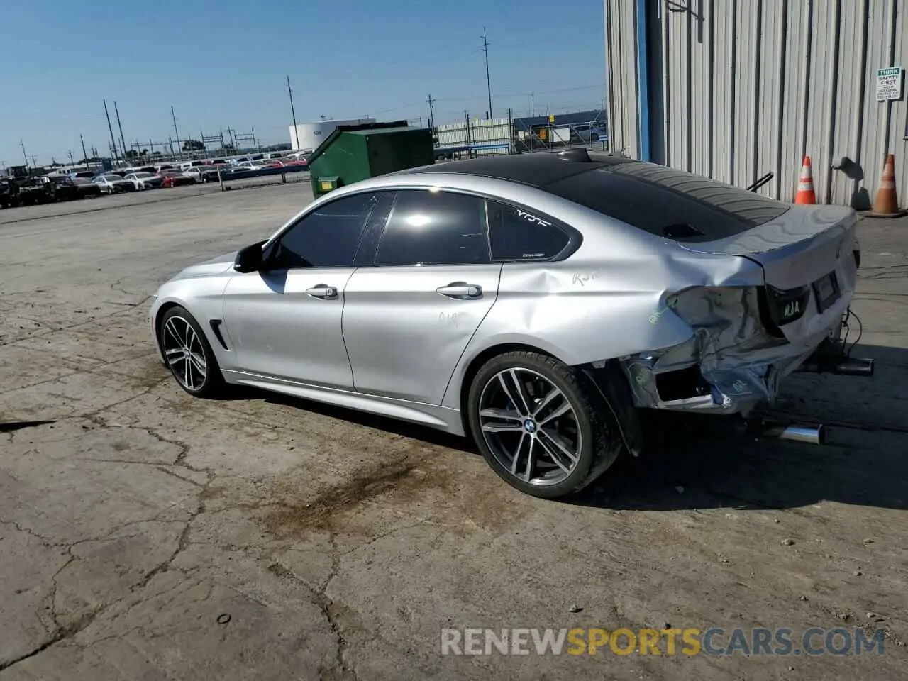 2 Photograph of a damaged car WBA4J5C59KBM65576 BMW 4 SERIES 2019