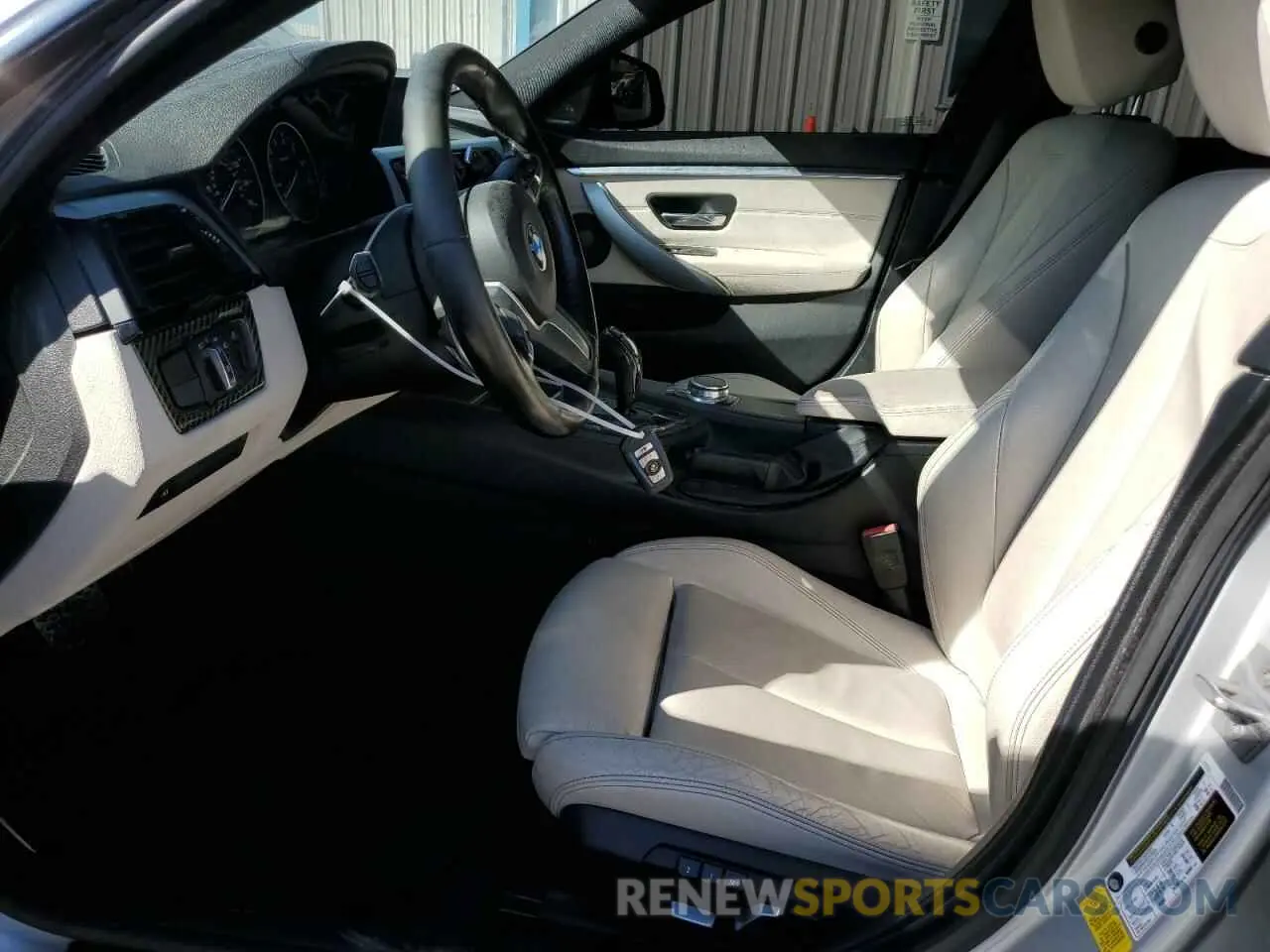 7 Photograph of a damaged car WBA4J5C59KBM65576 BMW 4 SERIES 2019