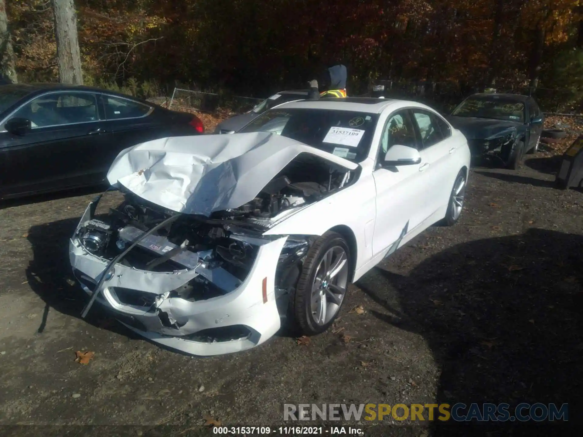 2 Photograph of a damaged car WBA4J5C5XKBM65554 BMW 4 SERIES 2019