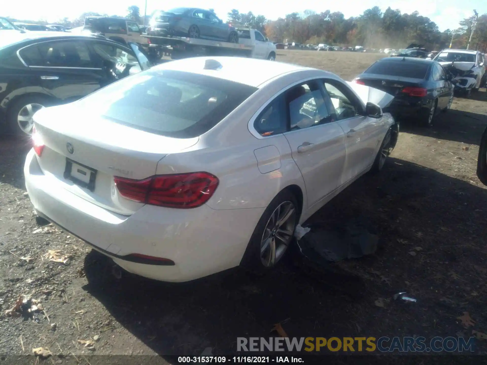 4 Photograph of a damaged car WBA4J5C5XKBM65554 BMW 4 SERIES 2019