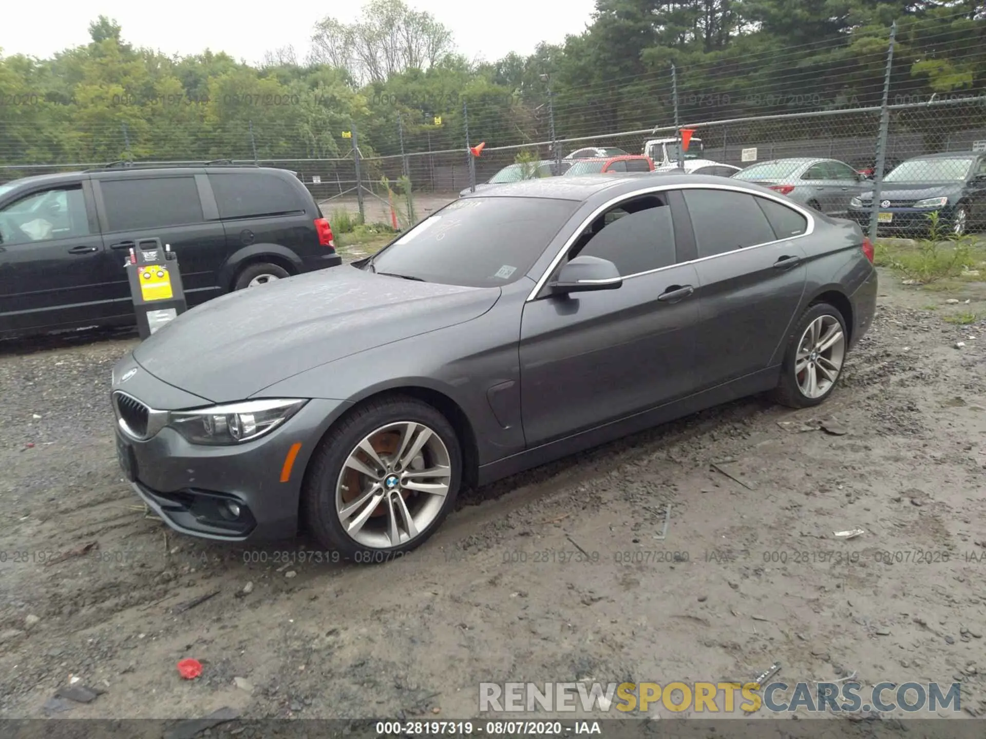 2 Photograph of a damaged car WBA4J7C50KBM76493 BMW 4 SERIES 2019