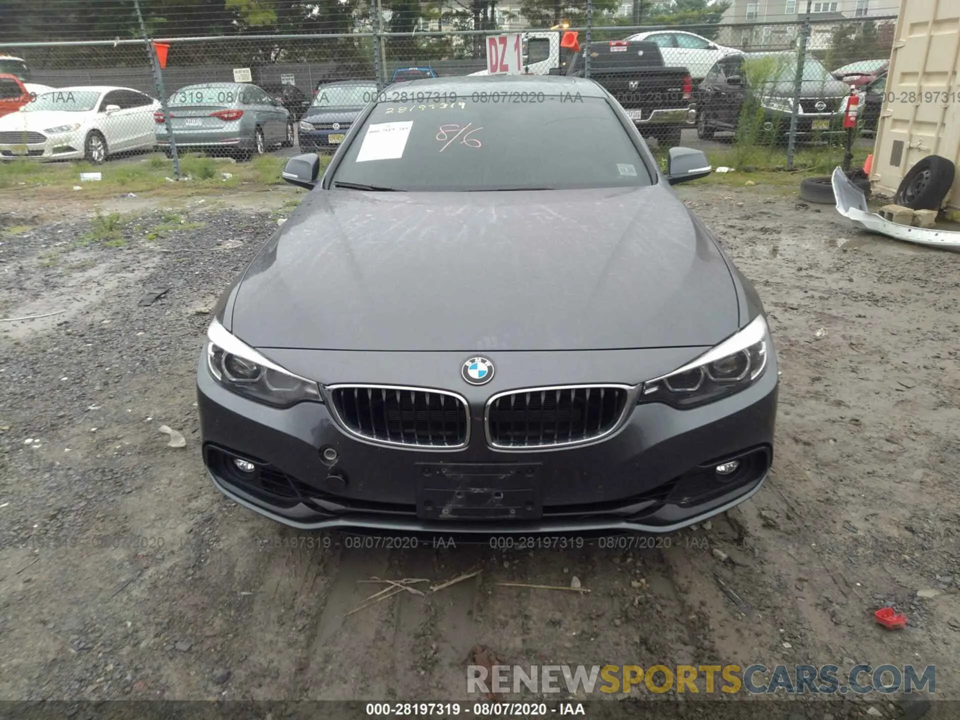6 Photograph of a damaged car WBA4J7C50KBM76493 BMW 4 SERIES 2019