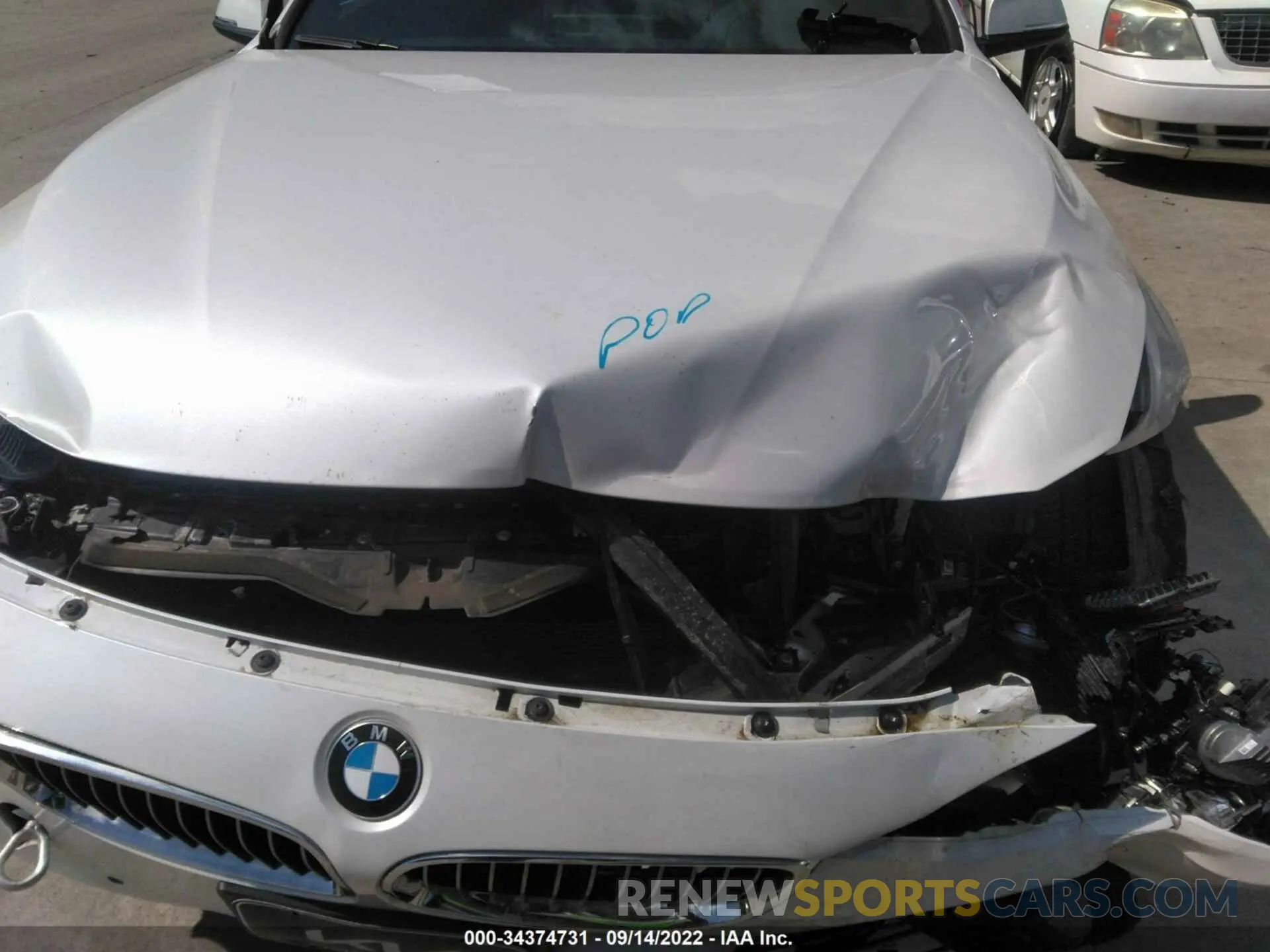 10 Photograph of a damaged car WBA4J7C51KBM75904 BMW 4 SERIES 2019