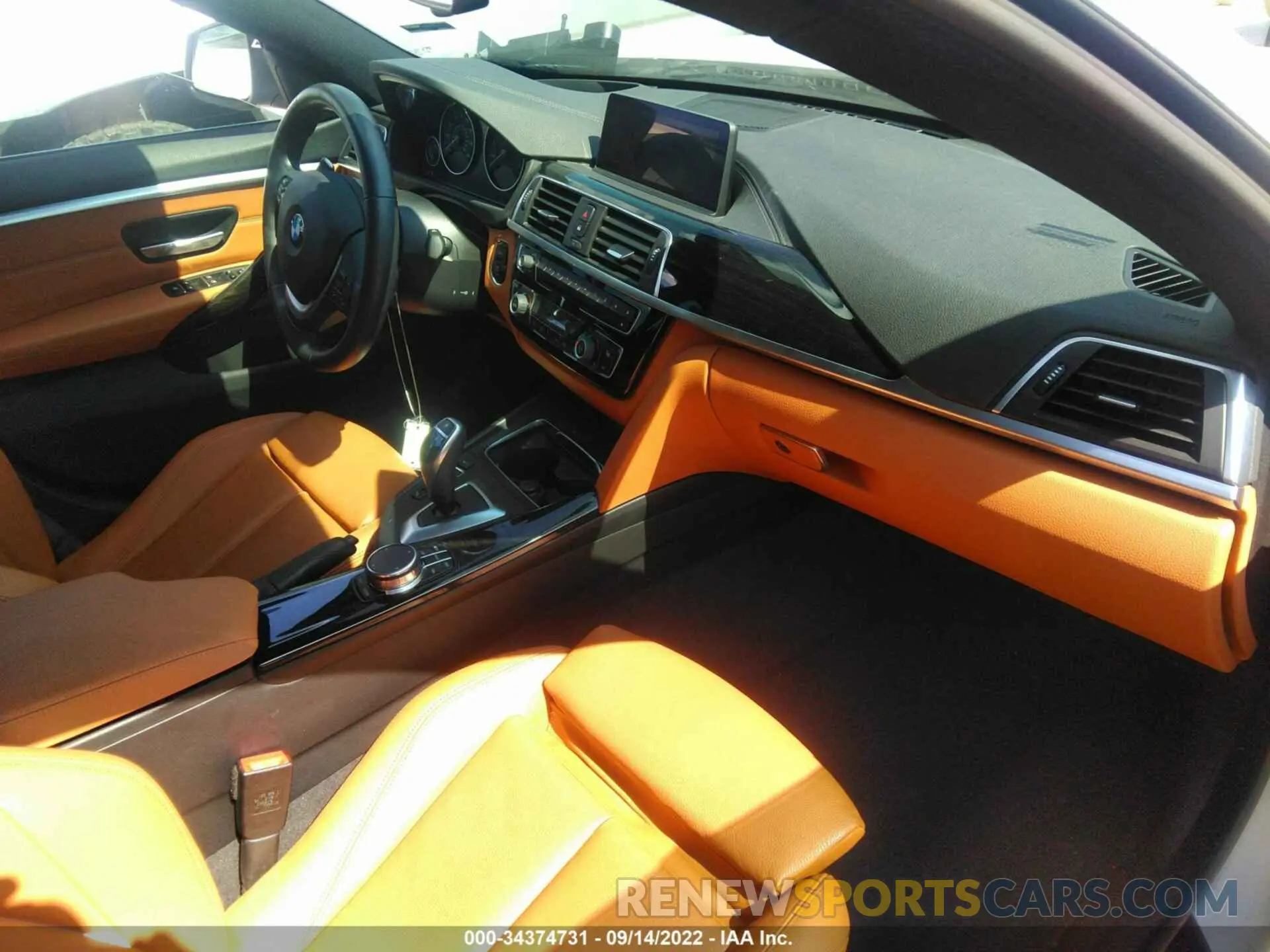 5 Photograph of a damaged car WBA4J7C51KBM75904 BMW 4 SERIES 2019