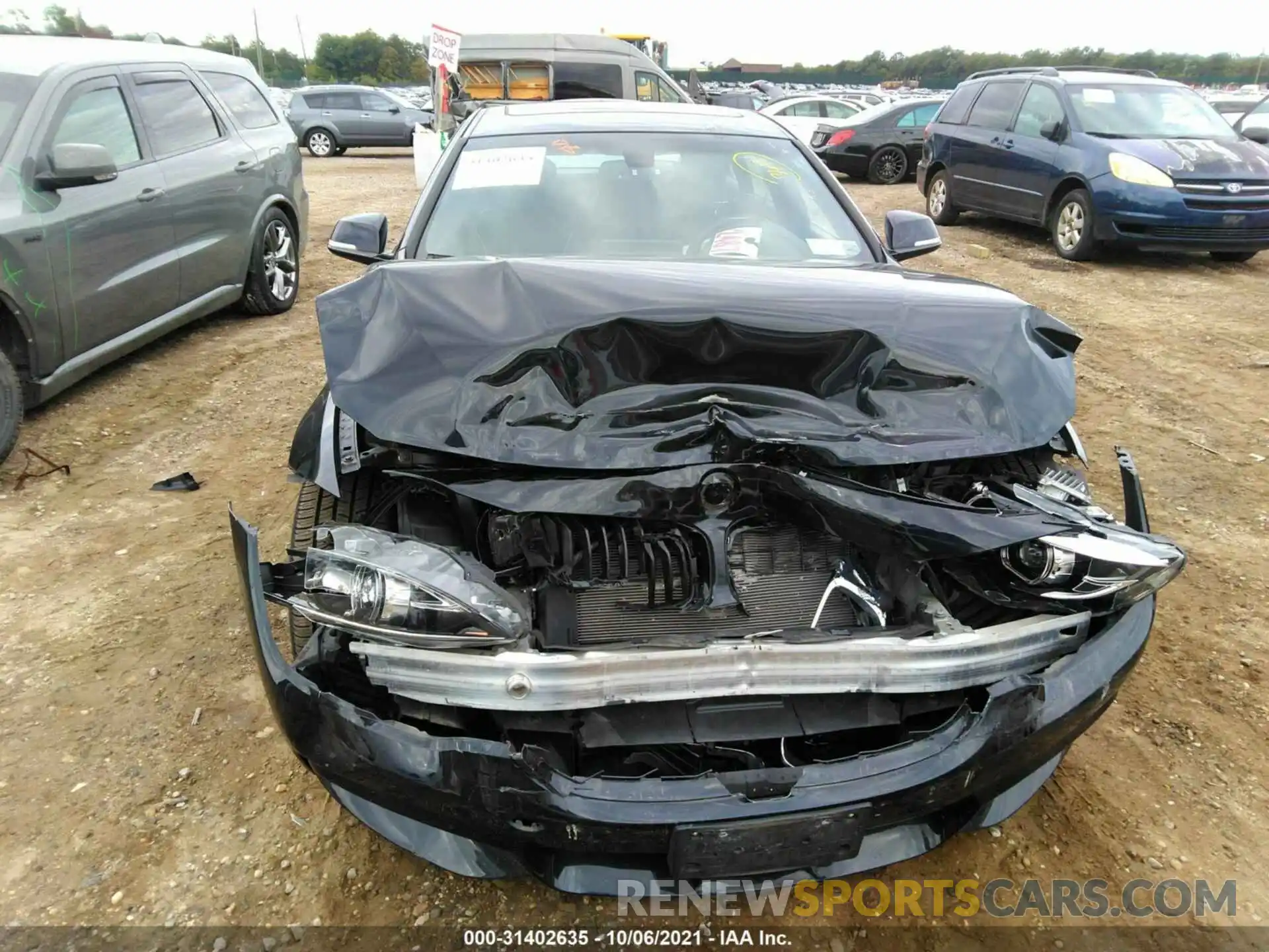 6 Photograph of a damaged car WBA4J7C53KBM76164 BMW 4 SERIES 2019