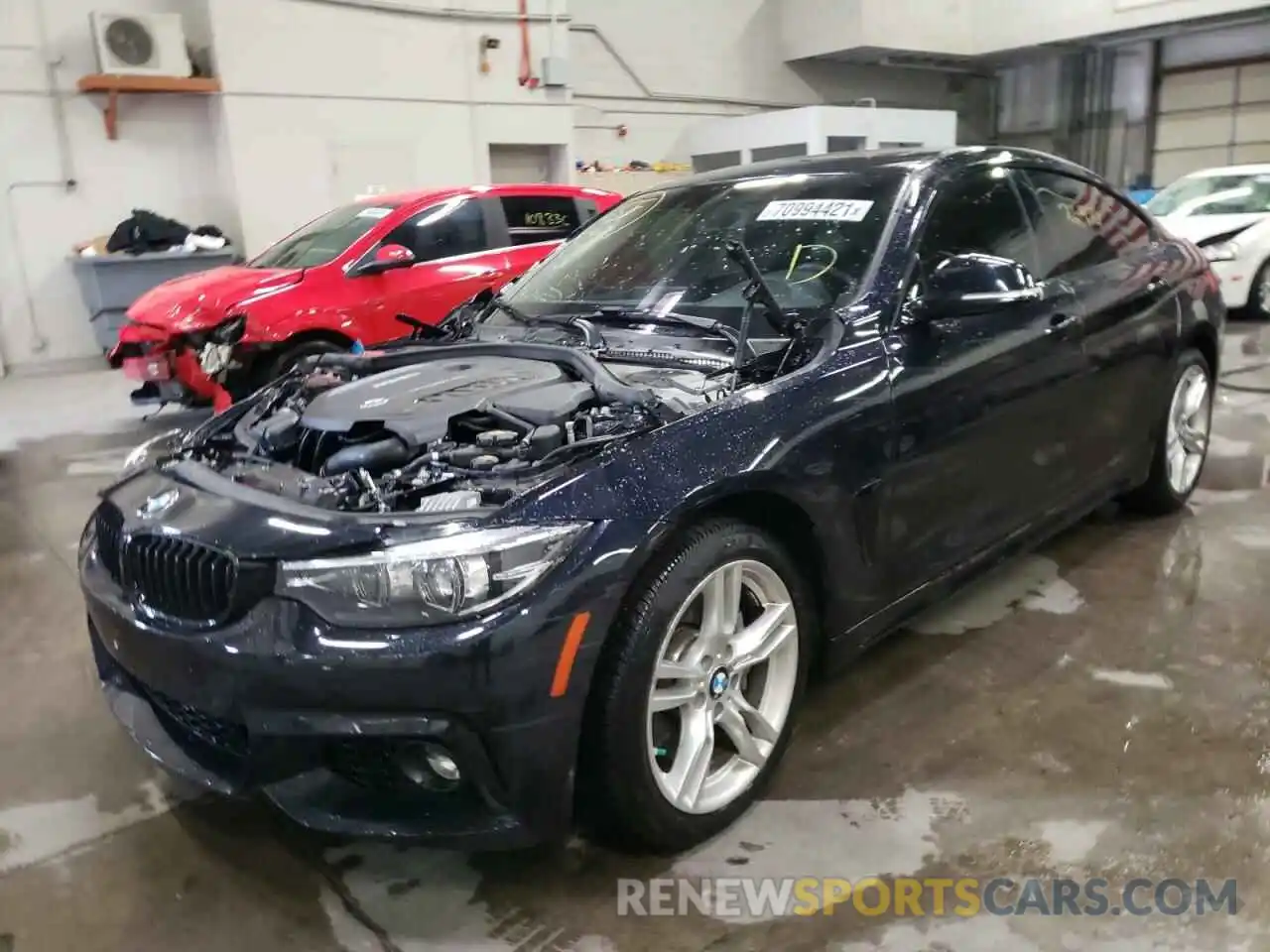 2 Photograph of a damaged car WBA4J7C55KBM74643 BMW 4 SERIES 2019