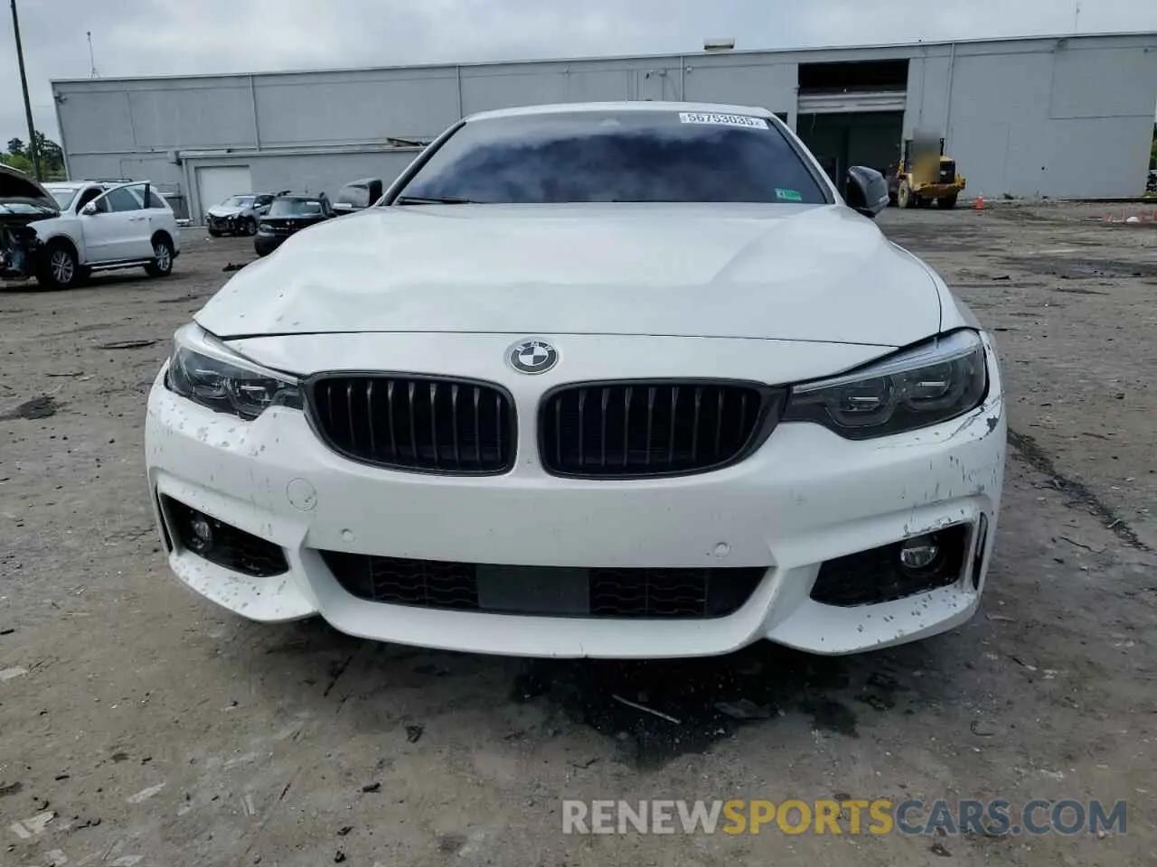 5 Photograph of a damaged car WBA4J7C55KBM74884 BMW 4 SERIES 2019