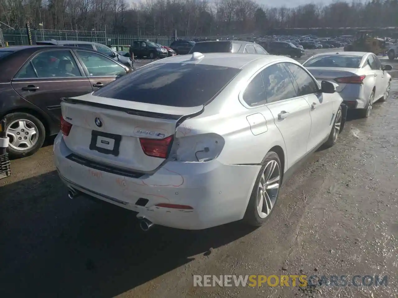 4 Photograph of a damaged car WBA4J7C56KBM75252 BMW 4 SERIES 2019