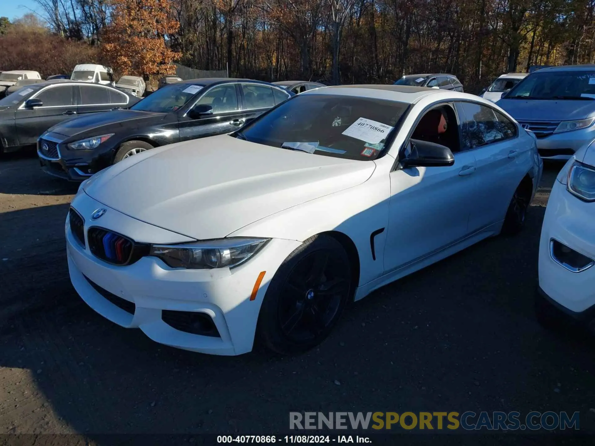 2 Photograph of a damaged car WBA4J7C57KBM74773 BMW 4 SERIES 2019