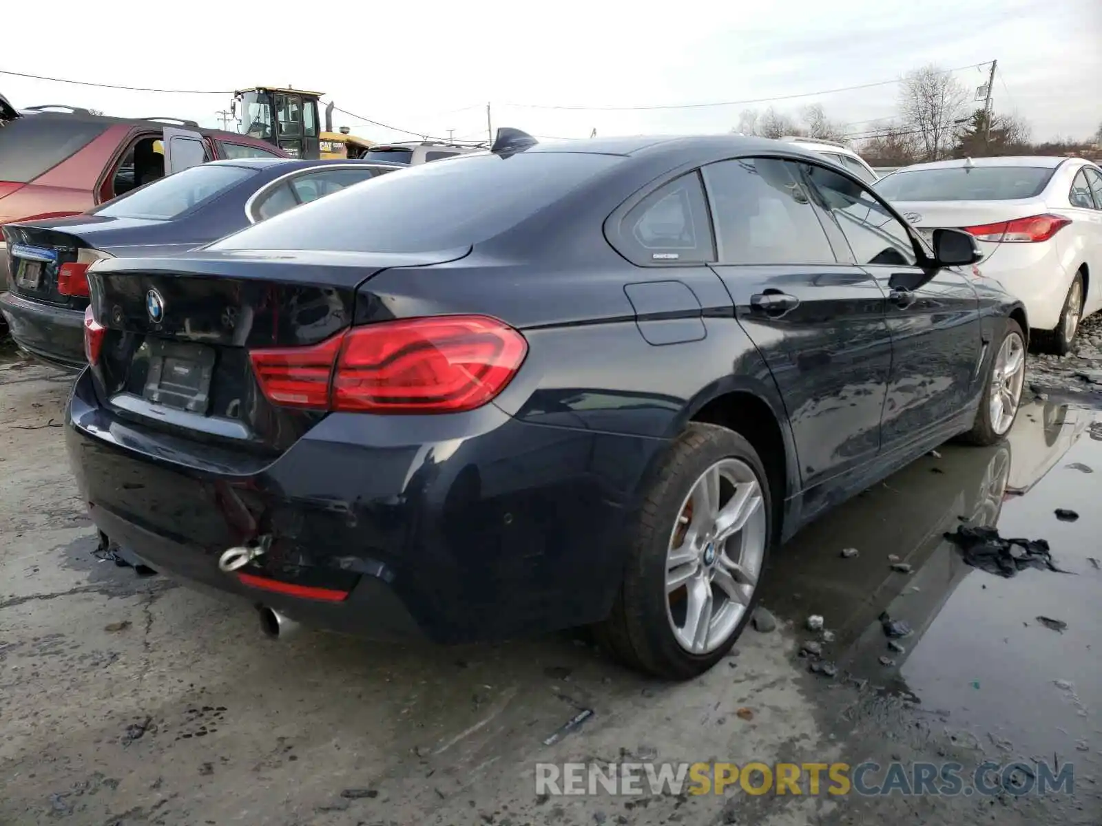 4 Photograph of a damaged car WBA4J7C58KBM76239 BMW 4 SERIES 2019