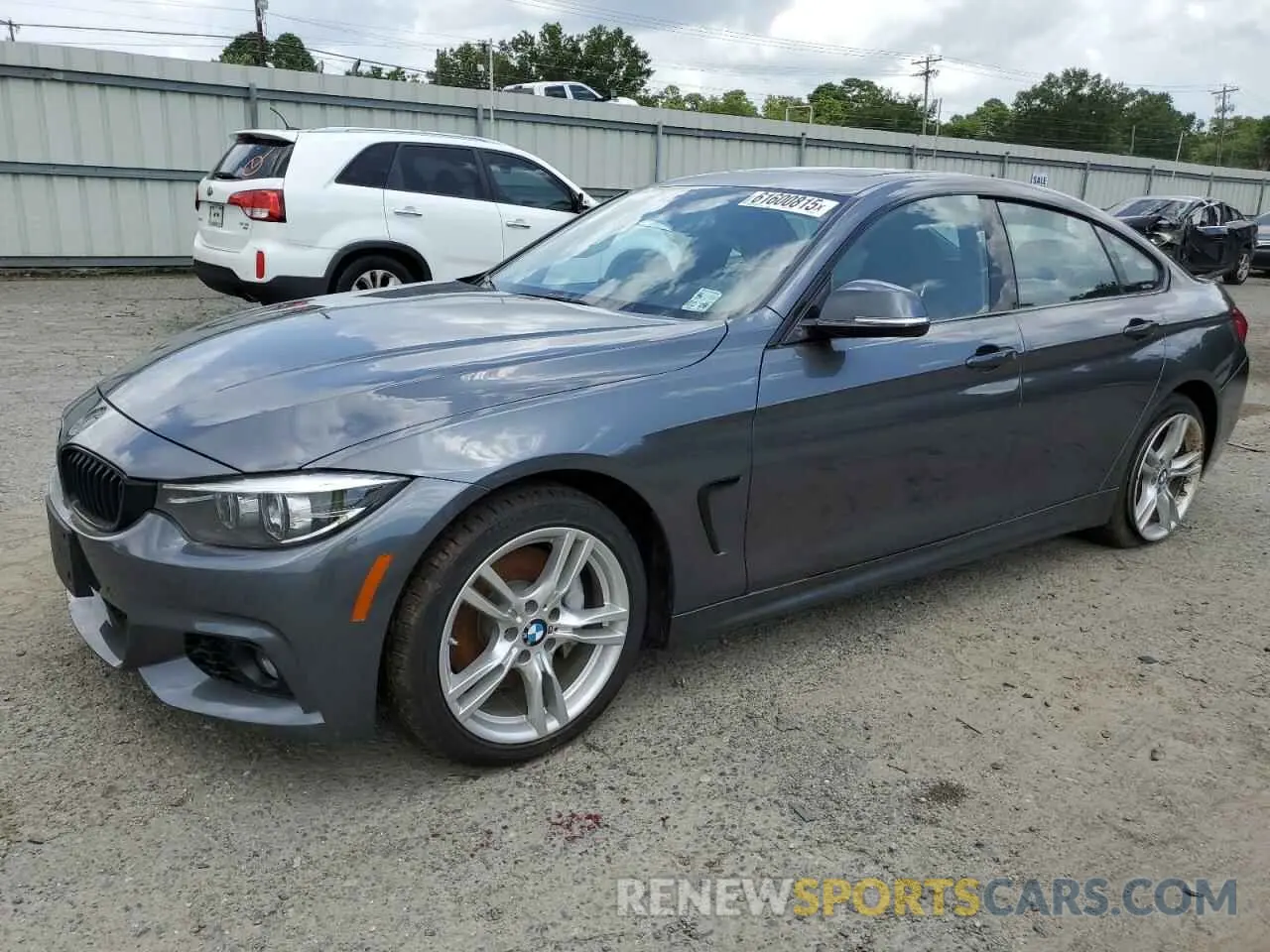 1 Photograph of a damaged car WBA4J7C5XKBM74508 BMW 4 SERIES 2019