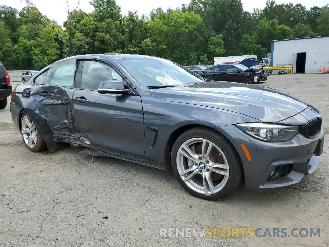 4 Photograph of a damaged car WBA4J7C5XKBM74508 BMW 4 SERIES 2019