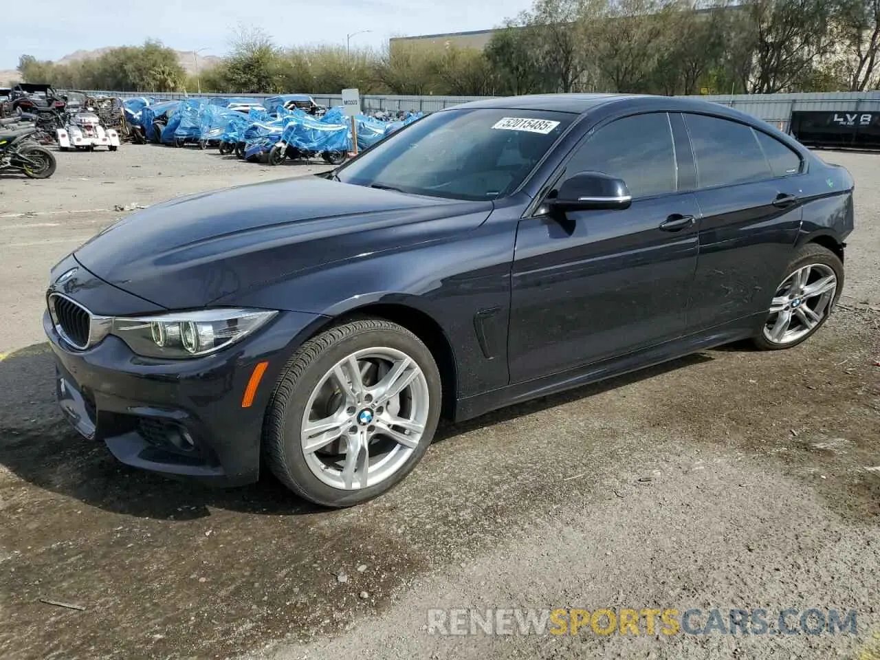 1 Photograph of a damaged car WBA4J7C5XKBM75903 BMW 4 SERIES 2019