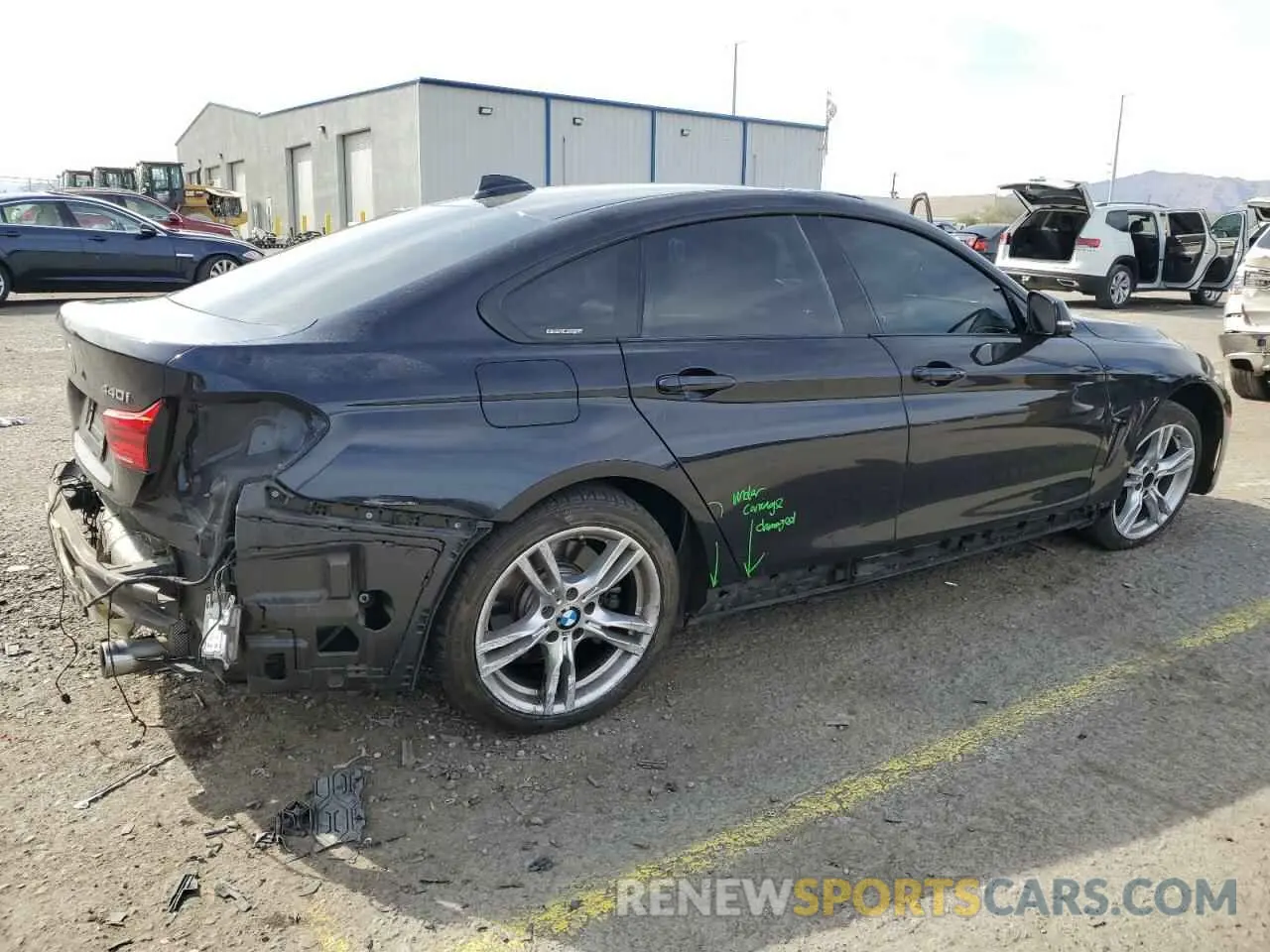 3 Photograph of a damaged car WBA4J7C5XKBM75903 BMW 4 SERIES 2019