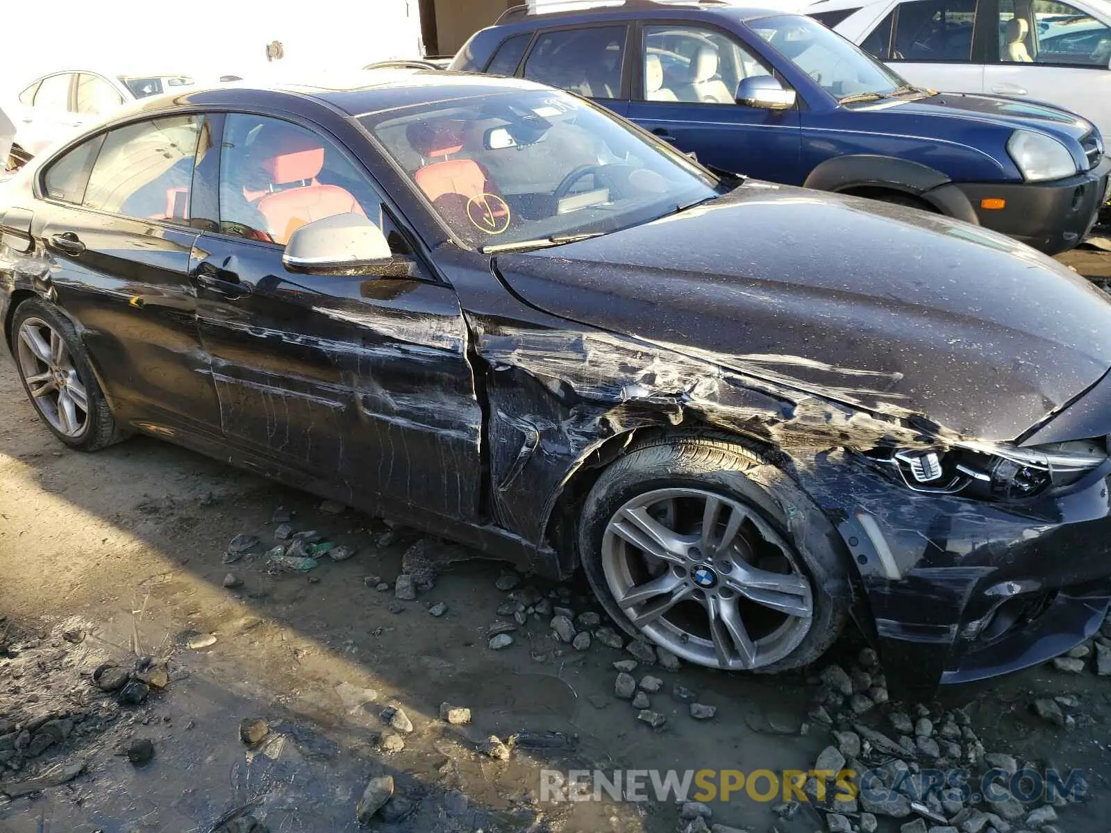 9 Photograph of a damaged car WBA4J7C5XKBM76646 BMW 4 SERIES 2019