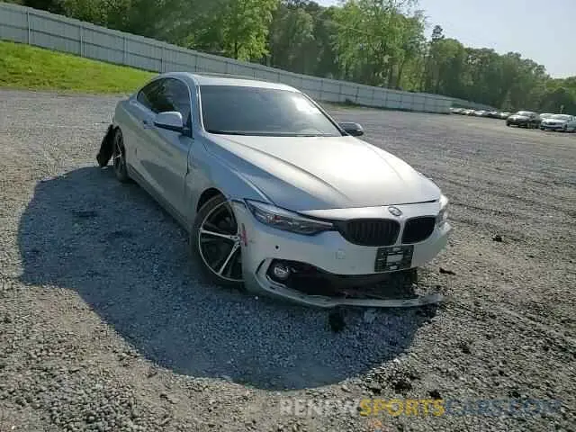 10 Photograph of a damaged car WBA4W3C51KAF92577 BMW 4 SERIES 2019