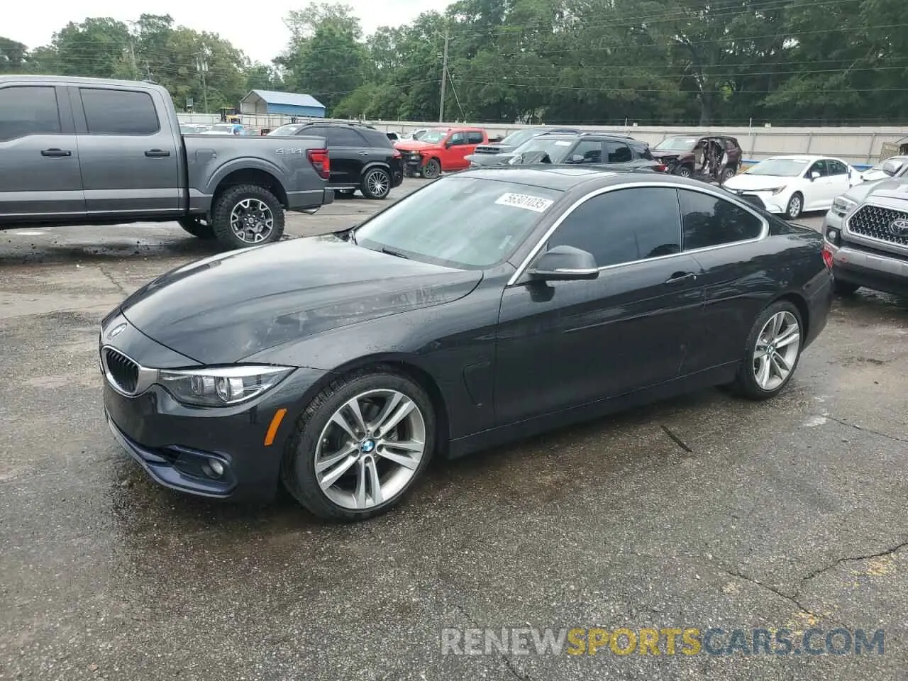 1 Photograph of a damaged car WBA4W3C51KAF92692 BMW 4 SERIES 2019