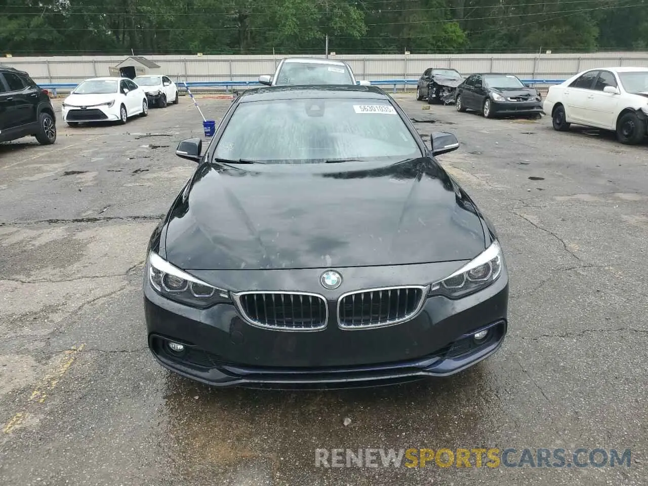 5 Photograph of a damaged car WBA4W3C51KAF92692 BMW 4 SERIES 2019