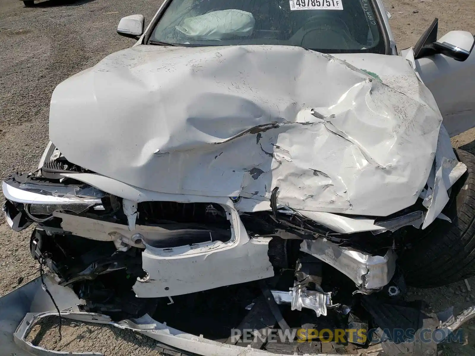 7 Photograph of a damaged car WBA4W3C55KAF92887 BMW 4 SERIES 2019