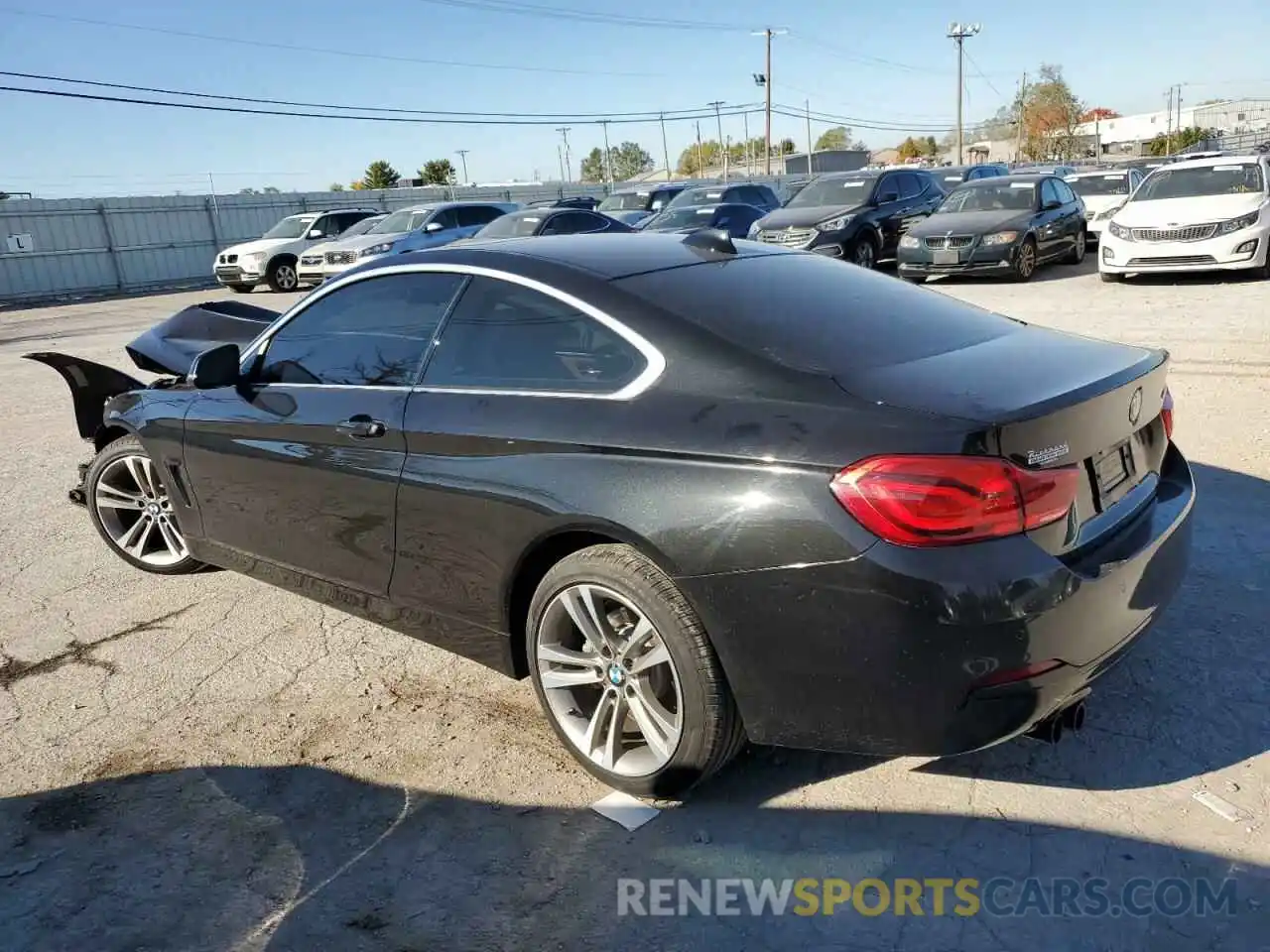 2 Photograph of a damaged car WBA4W3C56KAF92378 BMW 4 SERIES 2019