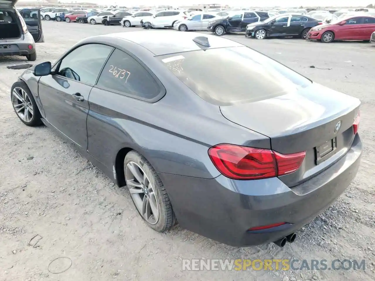 3 Photograph of a damaged car WBA4W3C57KAF92812 BMW 4 SERIES 2019