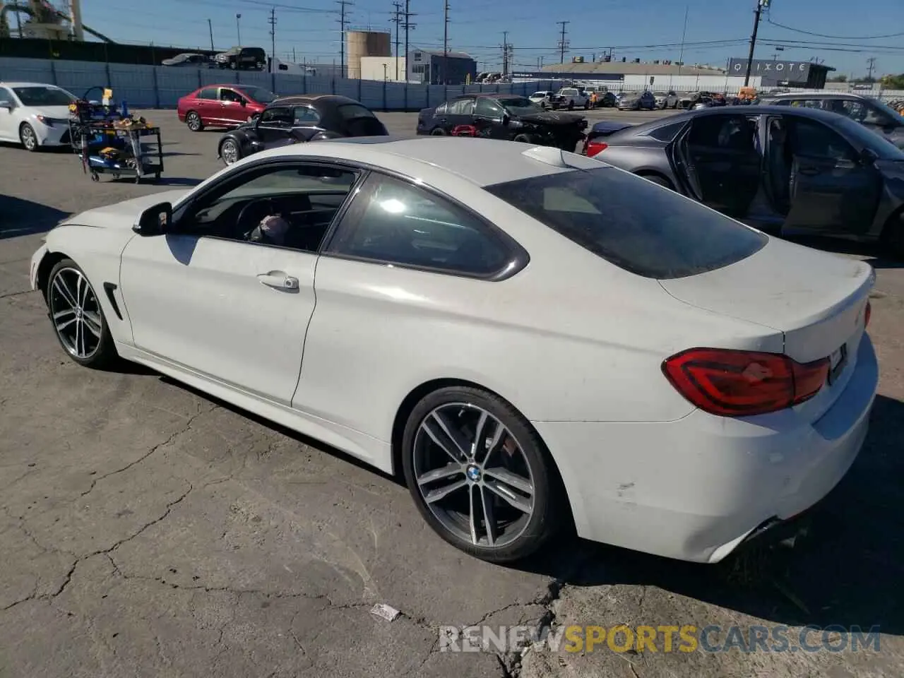 2 Photograph of a damaged car WBA4W3C57KAF93393 BMW 4 SERIES 2019