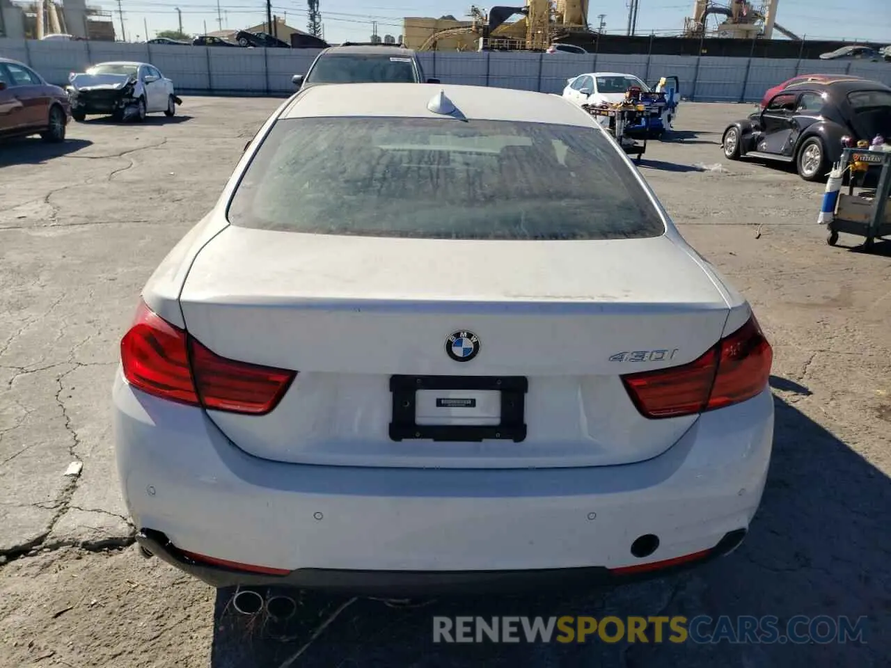 6 Photograph of a damaged car WBA4W3C57KAF93393 BMW 4 SERIES 2019