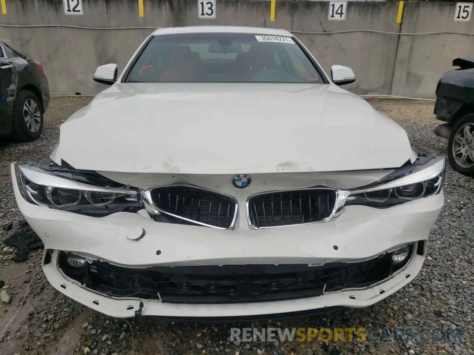 9 Photograph of a damaged car WBA4W3C58KAF92950 BMW 4 SERIES 2019