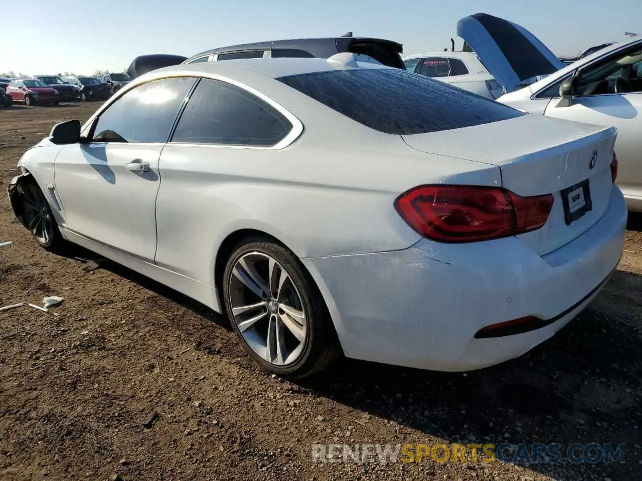 2 Photograph of a damaged car WBA4W3C59KAF92651 BMW 4 SERIES 2019