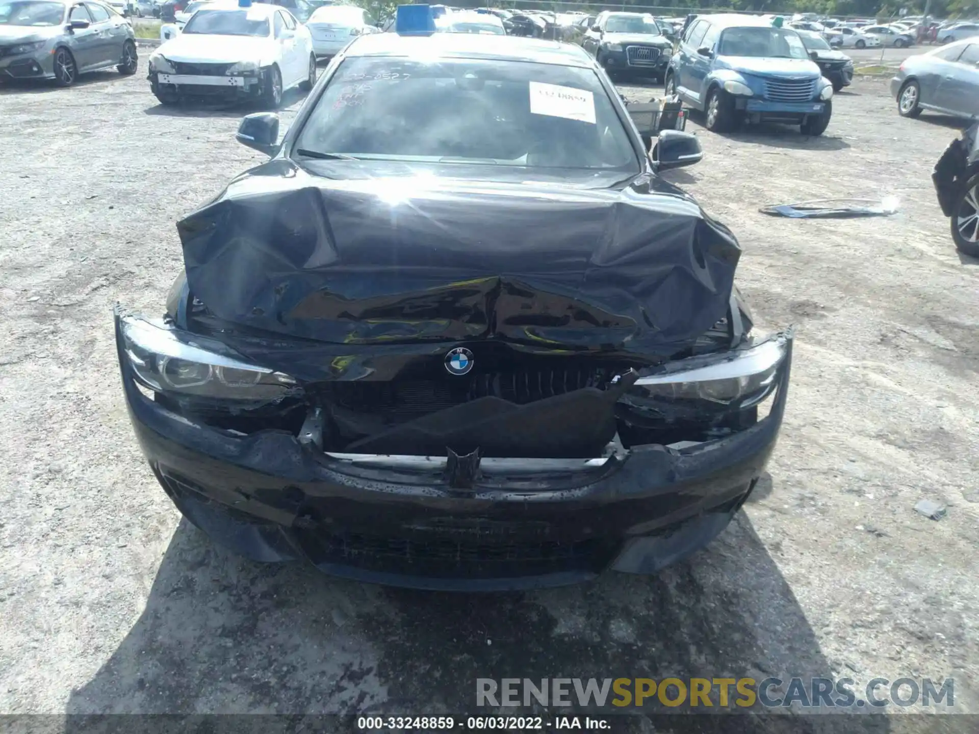 6 Photograph of a damaged car WBA4W3C5XKAF91783 BMW 4 SERIES 2019