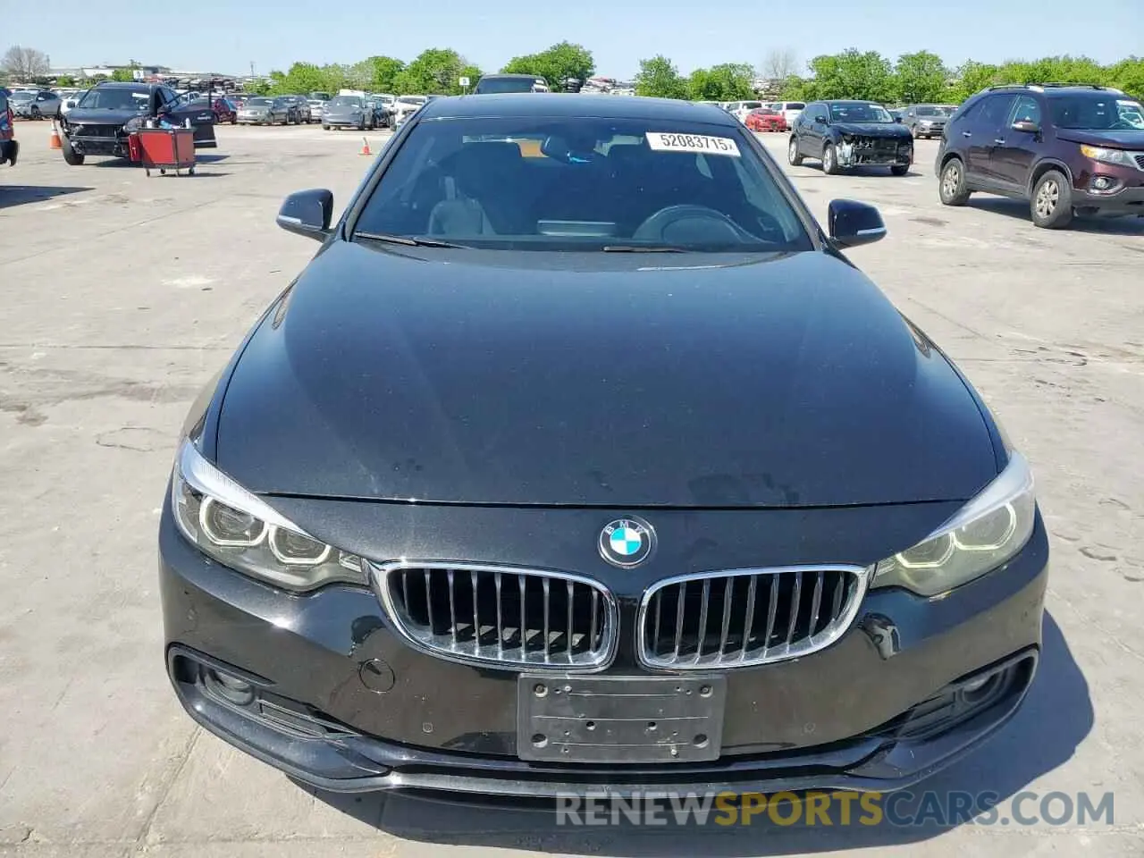 5 Photograph of a damaged car WBA4W3C5XKAF93274 BMW 4 SERIES 2019